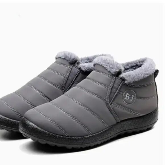 *NEW* Winter Ankle Boots Size 7 - Picture 2 of 3
